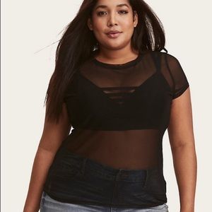 Torrid Mesh Tee